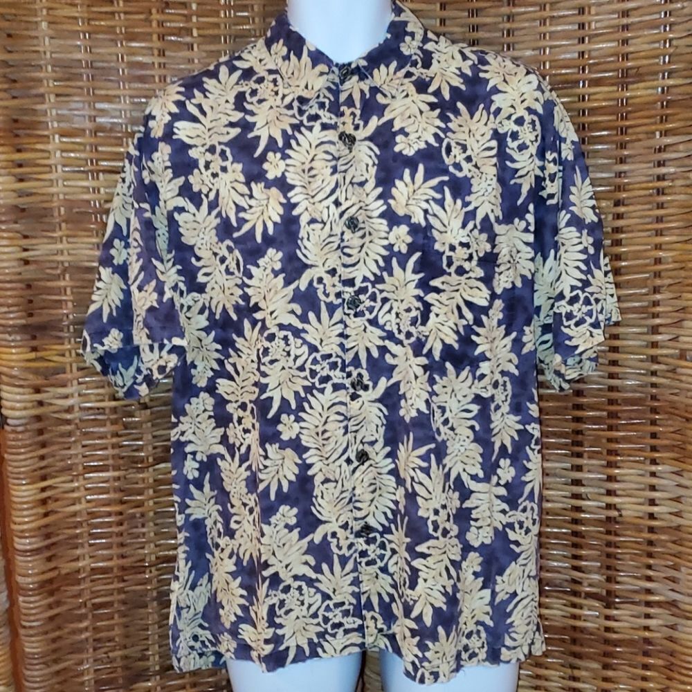 Hilo Hattie Aloha Hawaiian Shirt L - Picture 1 of 5